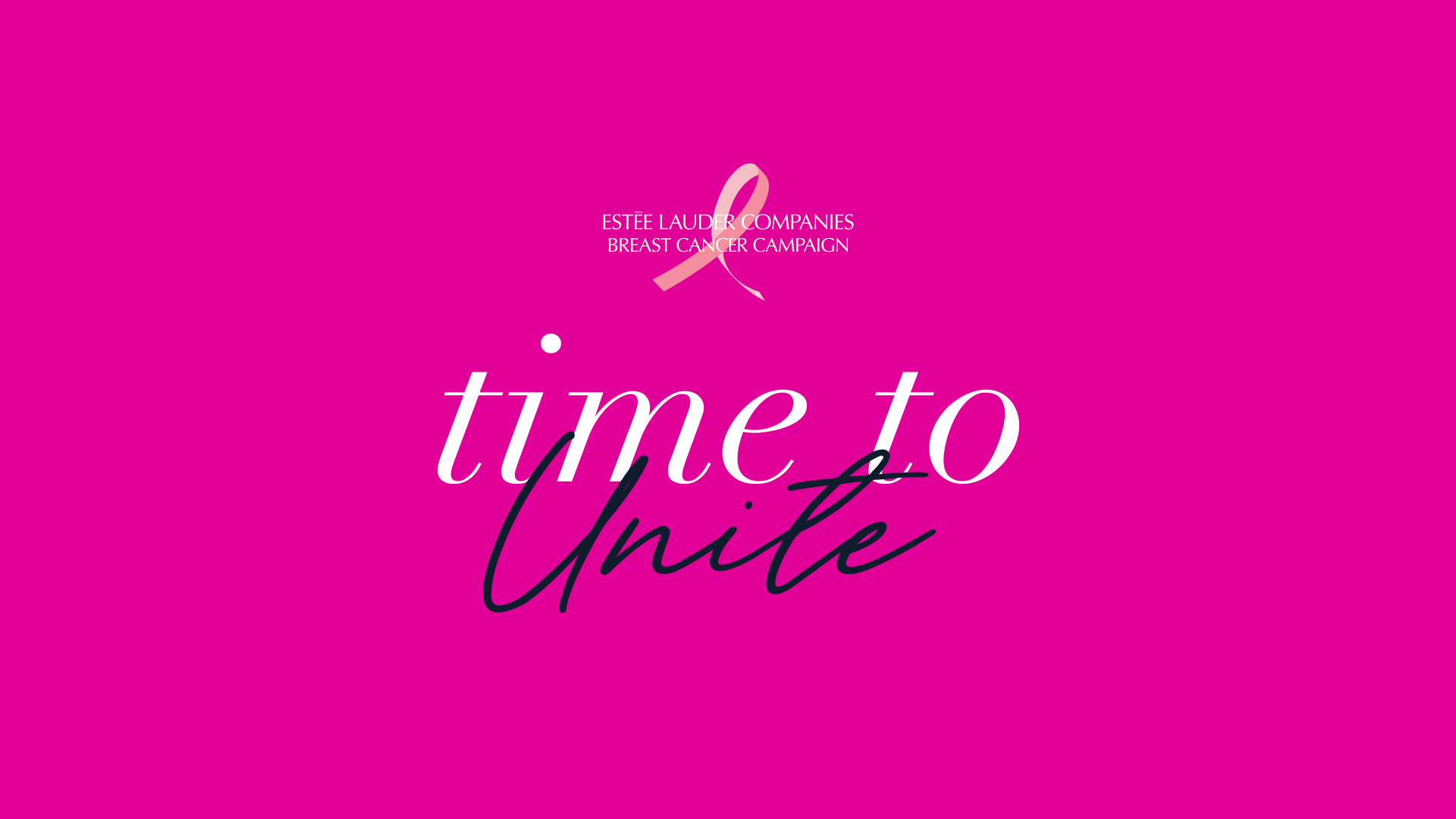 ESTEÉ LAUDER TIME TO UNITE