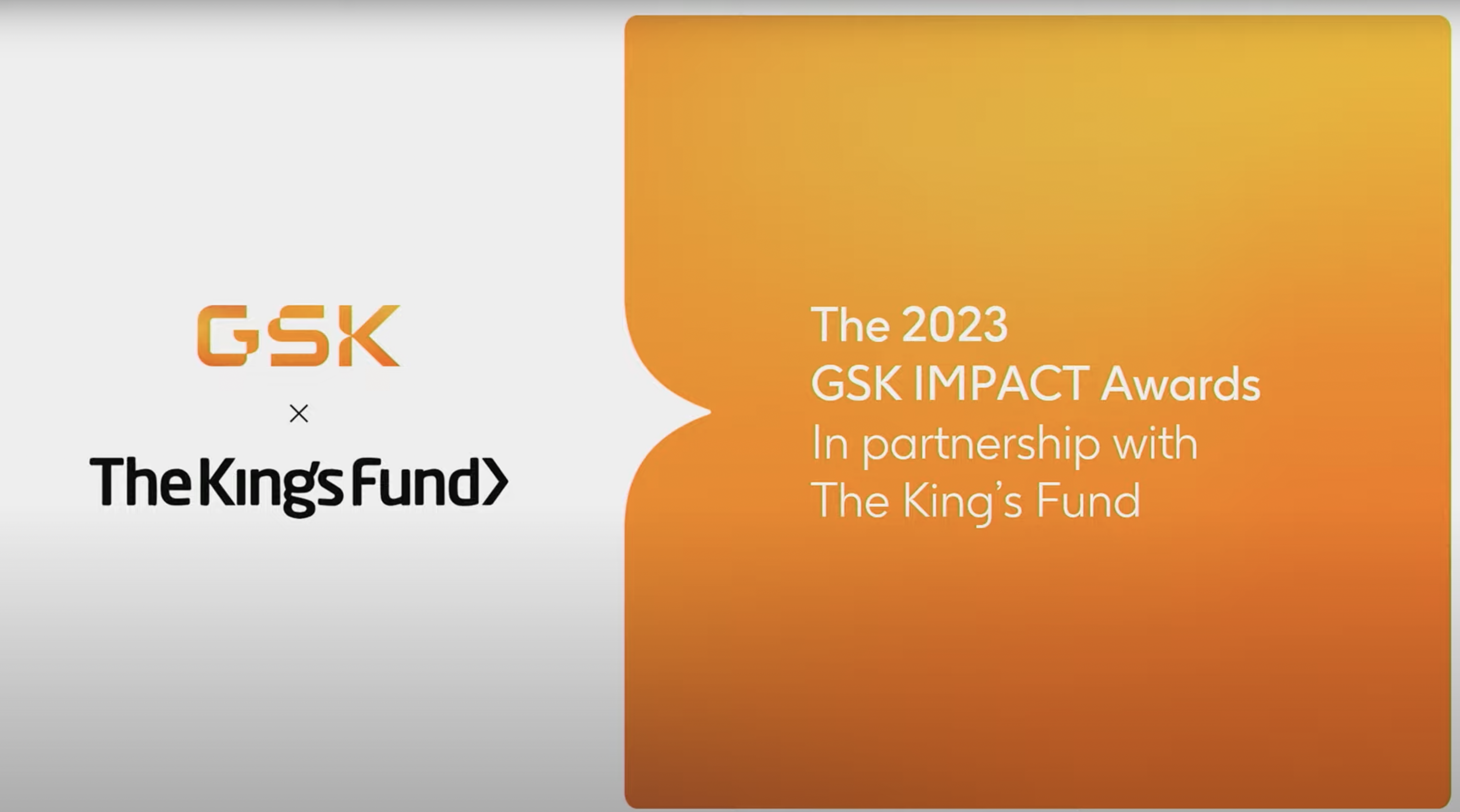 GSK IMPACT AWARDS